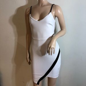 Black & white Bebe dress Size XS